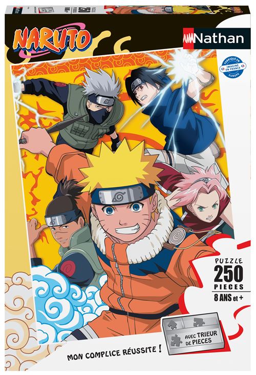Puzzle 250 pièces Nathan Naruto à l'académie des ninjas