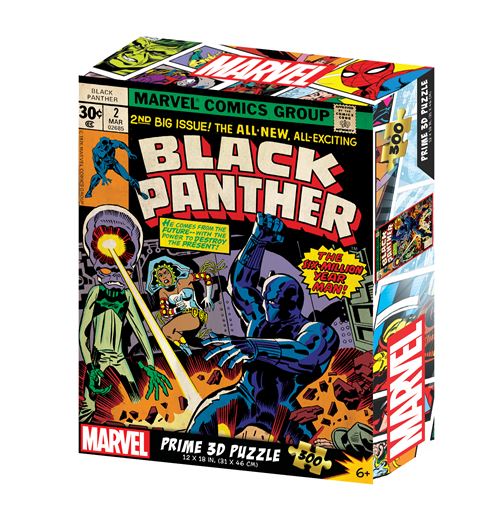 Puzzle 300 pièces Prime 3D Black Panther Vintage