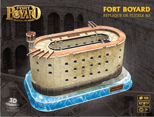 Puzzle 3D 125 pièces Megableu Fort Boyard