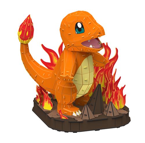 Puzzle 3D 206 pièces 4D Build Salamèche Pokémon