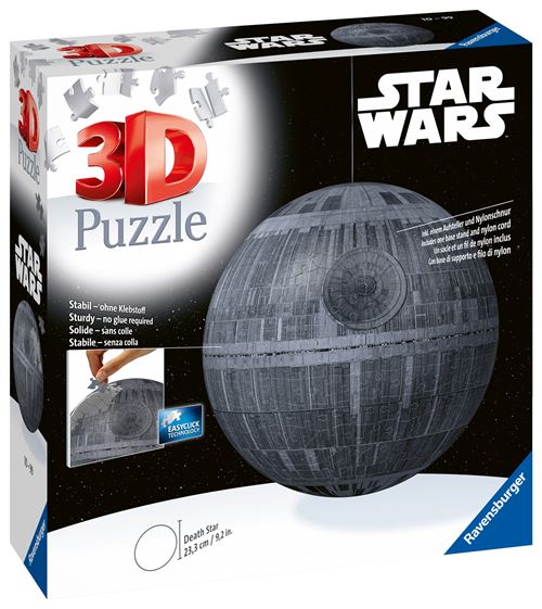 Puzzle 3D Ravensburger Ball 540 pièces Etoile de la mort Star Wars