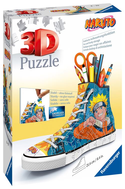 Puzzle 3D Ravensburger Sneaker Naruto