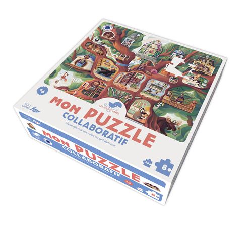 Puzzle 50 pièces Les Jouets Libre Mon Puzzle Collaboratif