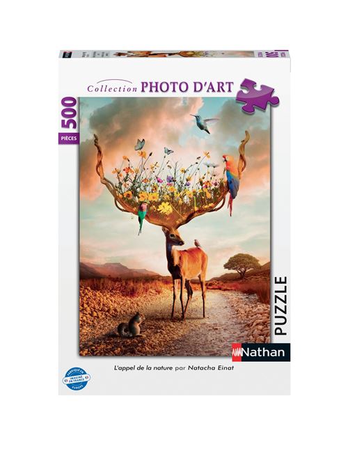 Puzzle 500 Pièces Nathan L'appel de la nature