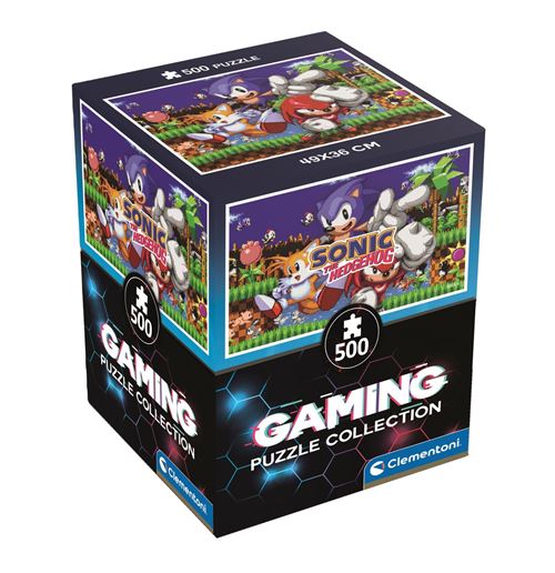 Puzzle 500 pièces Clementoni Cube Sonic
