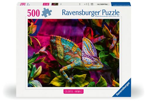 Puzzle 500 pièces Ravensburger Caméléon