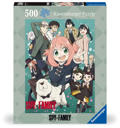 Puzzle 500 pièces Ravensburger Spy x Family Saison 1
