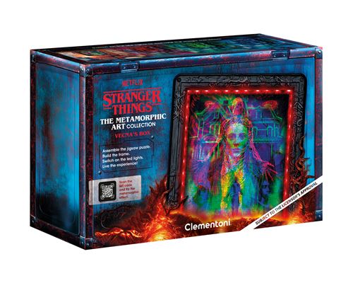 Puzzle 520 pièces Clementoni The Morphing Collection Stranger Things Cadre lumineux Vecna