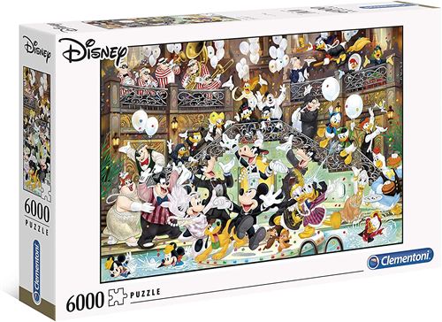 Puzzle 6000 pièces Clementoni Disney Gala