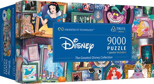 Puzzle 9000 pièces Trefl La plus grande collection Disney