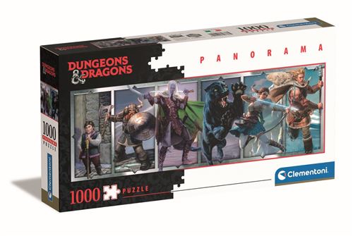 Puzzle Clementoni Donjons et Dragons Panorama 1000 pièces