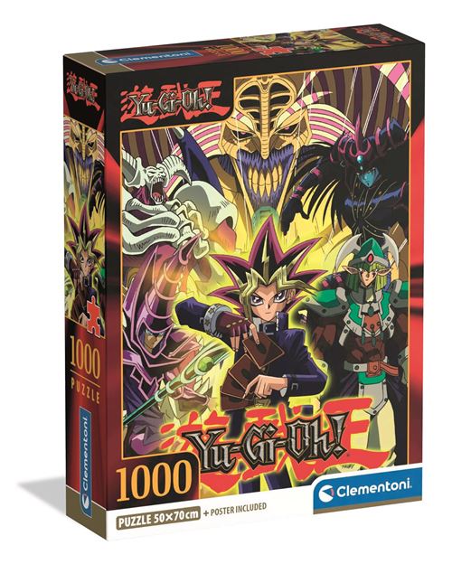 Puzzle Compact 1000 pièces Clementoni Yu-Gi-Oh!