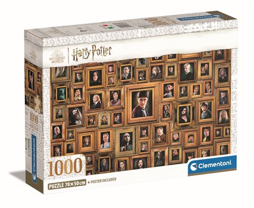 Puzzle Compact Clementoni Impossible Harry Potter 1000 pièces