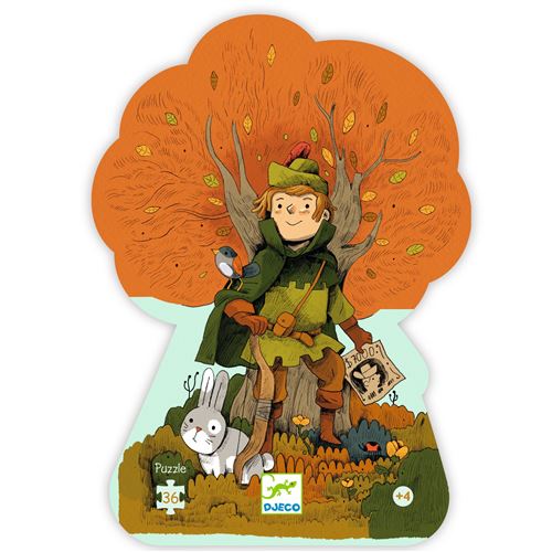Puzzle Djeco Robin des bois 36 pièces