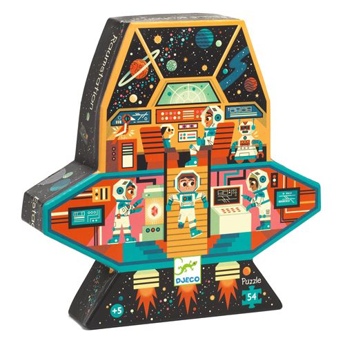 Puzzle Djeco Station spatiale 54 pièces