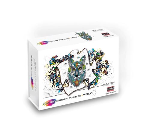 Puzzle Gigamic Rainbowooden Loup 180 pièces