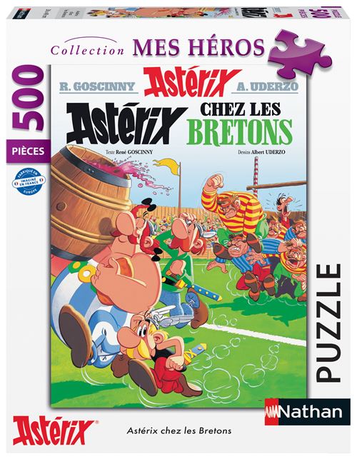 Puzzle Nathan Asterix chez les Bretons 500 pièces