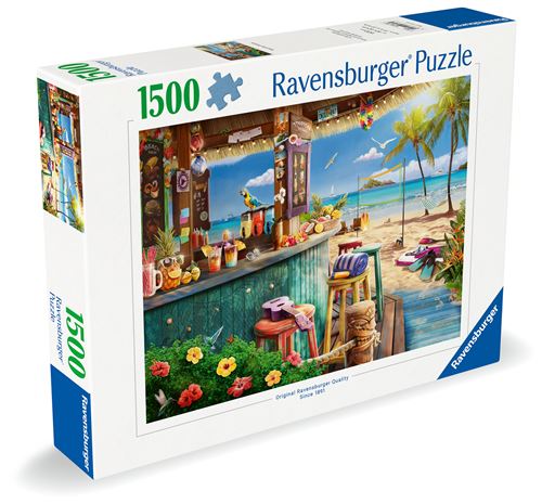 Puzzle Ravensburger Le bar du bord de plage 1500 pièces