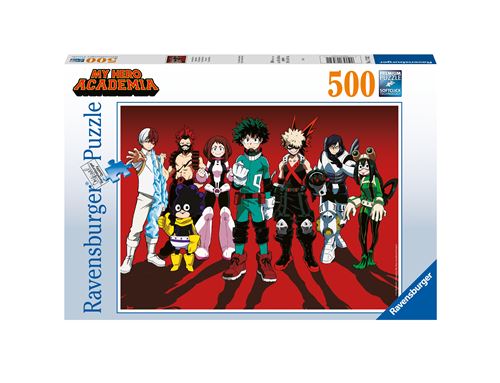 Puzzle Ravensburger Les super-héros My Hero Academia 500 pièces
