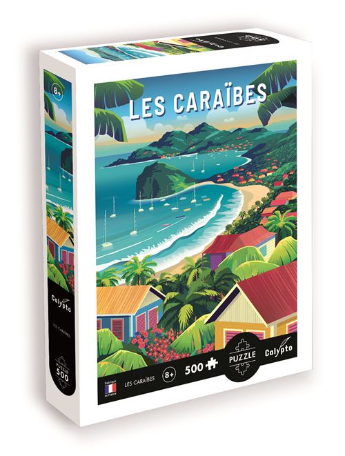 Puzzle SentoSphère Les Caraïbes 500 pièces