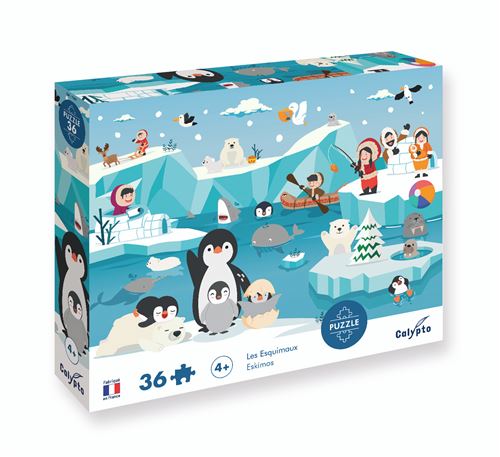 Puzzle SentoSphère Les Esquimaux 36 pièces