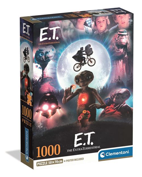 Puzzle compact 1000 pièces Clementoni E.T.