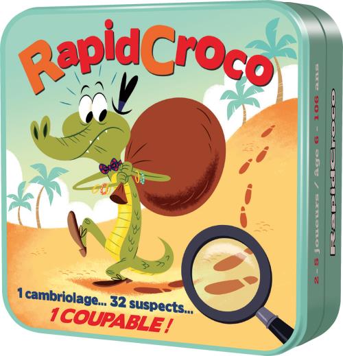 Jeu d'enquête Asmodee Rapidcroco