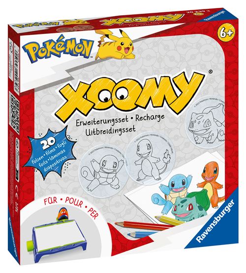 Recharge Ravensburger Xoomy Pokémon