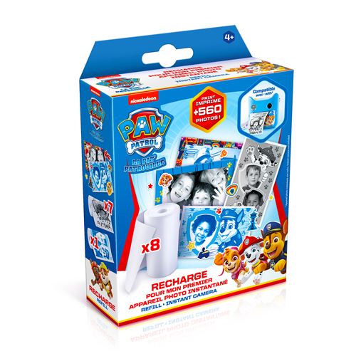 Recharge pour mon premier appareil photo instantané Photo Creator Paw Patrol Pat'Patrouille
