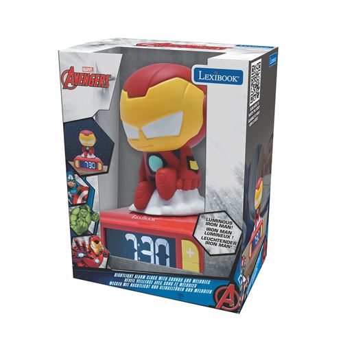 Réveil Veilleuse Lexibook Iron Man