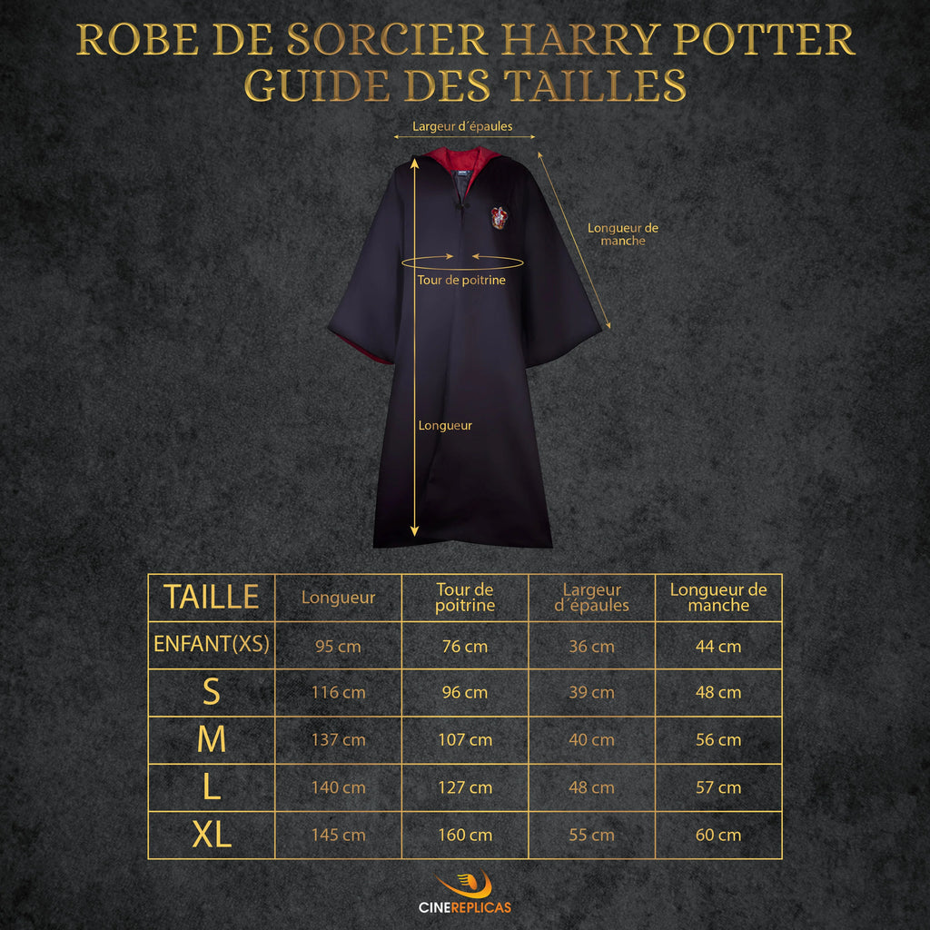 Robe de Sorcier Harry Potter - Cinereplicas