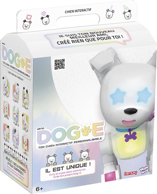Robot éducatif Lansay Dog-E Blanc