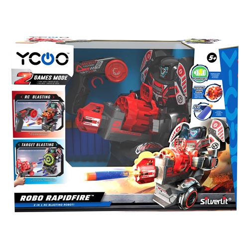 Robot éducatif télécommandé Silverlit Rapidfire