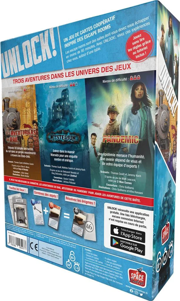 Unlock! : le meilleur Escape Game de société