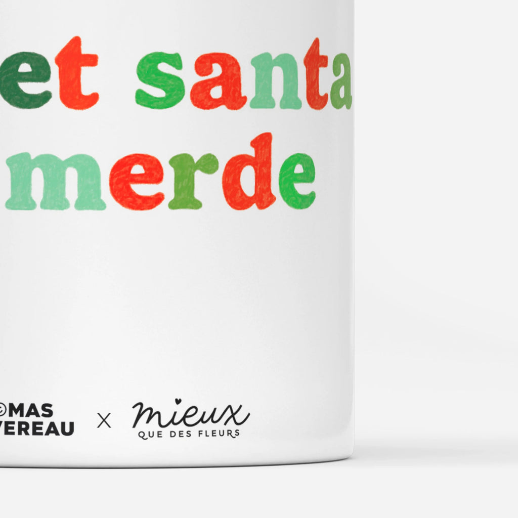 Mug Secret Santa de merde Thomas Gravereau