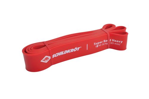 Sangle de traction Schildkrot Fitness Super Band Heavy 45 mm Rouge