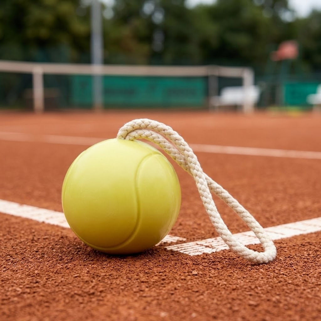 Savon balle de tennis à la texture réaliste