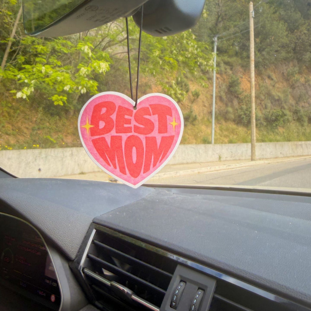 Sent-bon voiture Best Mom parfum musc blanc