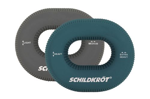 Set de deux renforceurs ergonomiques pour les mains Schildkrot Fitness Gris et Bleu
