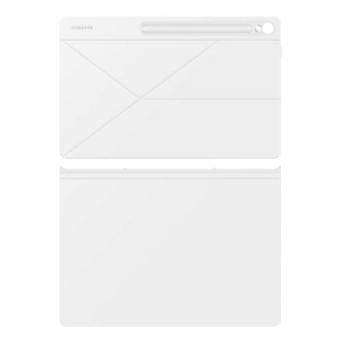 Smart Book Cover hybride Blanc pour Samsung Galaxy Tab S10 FE+