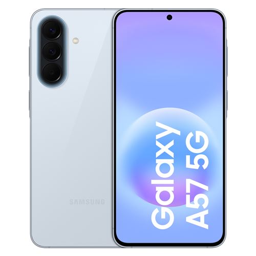 Samsung Galaxy A57 6,7" 5G Nano SIM 256 Go Bleu clair