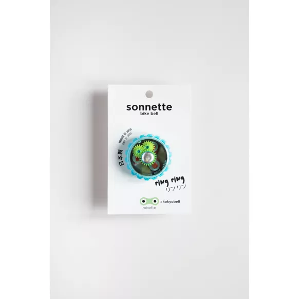 Sonnette pour vélo et trottinette montée sur guidon