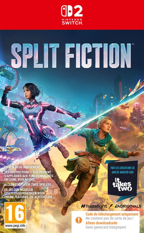 Split Fiction Code in a Box Nintendo Switch 2