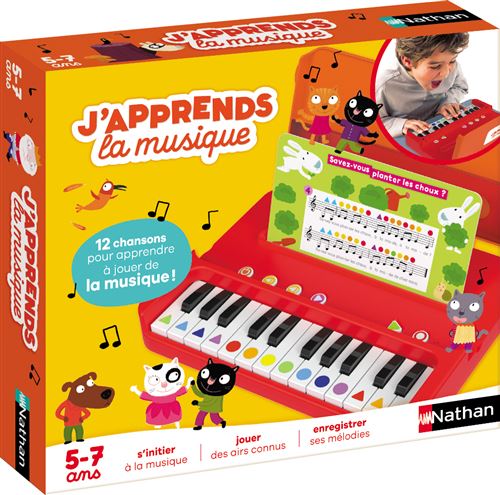 Tablette éducative Nathan J'apprends La musique 2024