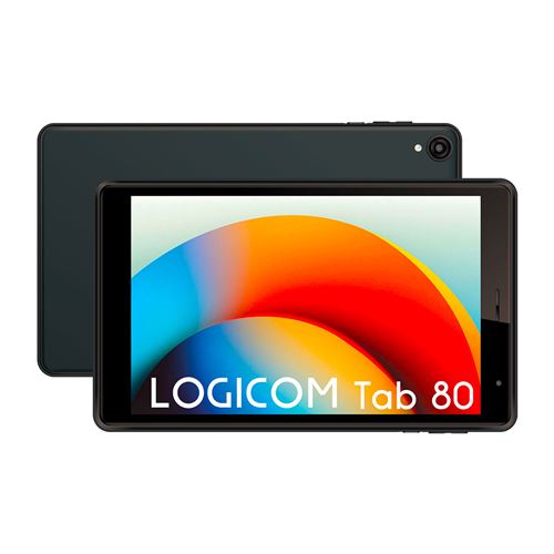 Tablette tactile Logicom Tab 80 8" 64 Go Noir