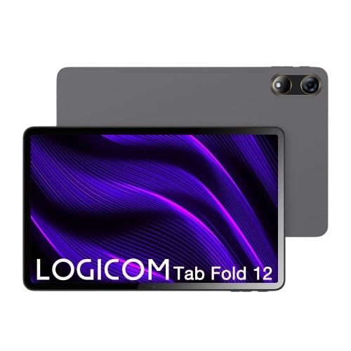 Tablette tactile Logicom Tab Fold 12 12" 128 Go Gris