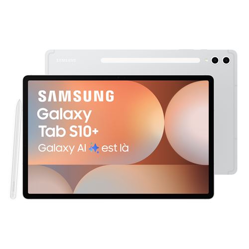 Tablette tactile Samsung Galaxy Tab S10+ 12,4" Wifi 256 Go Argent