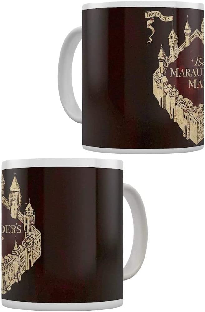 Tasse magique Harry Potter Carte du Maraudeur