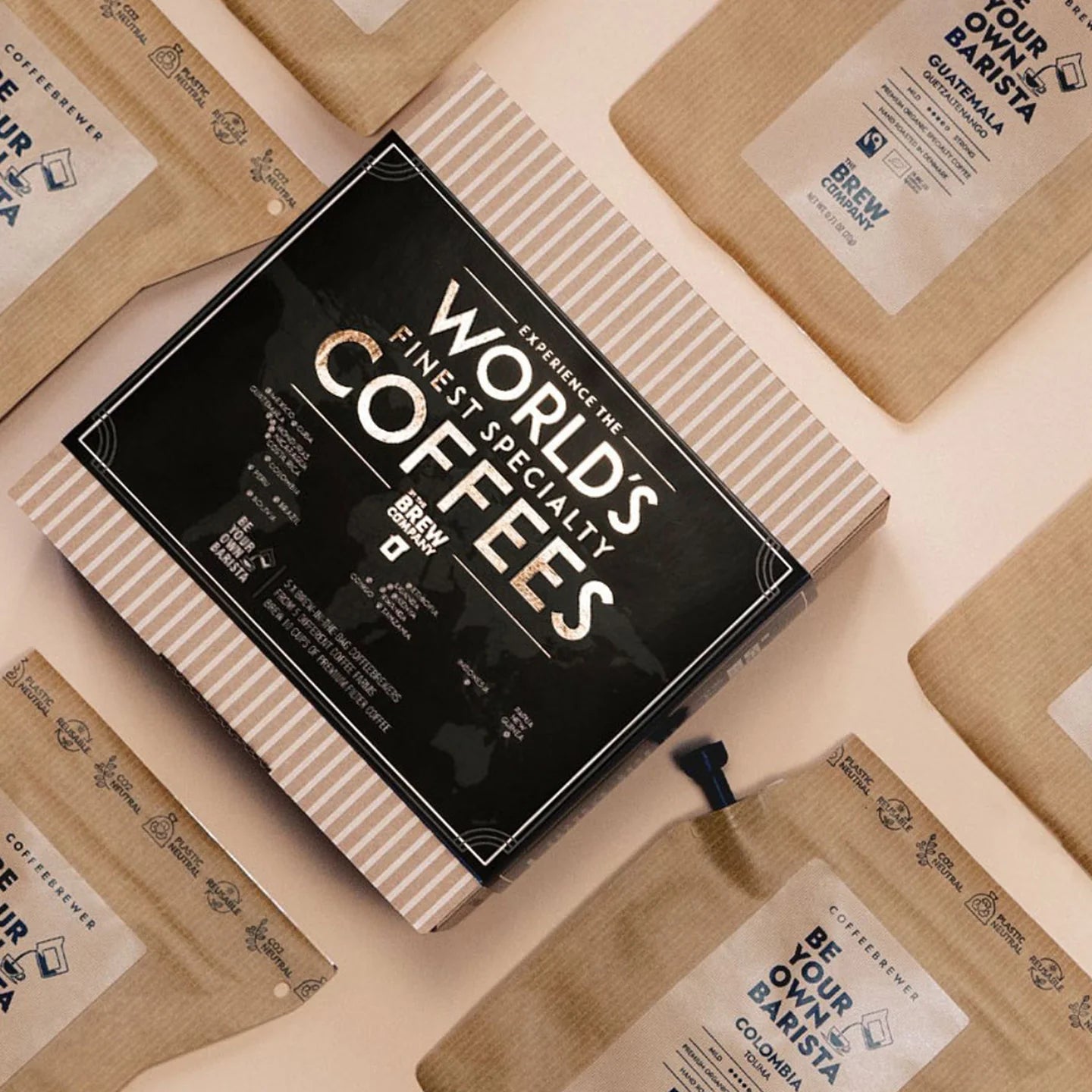 Coffret des meilleurs cafés du monde - The Brew Company