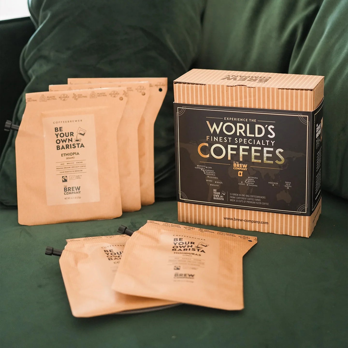Coffret des meilleurs cafés du monde - The Brew Company